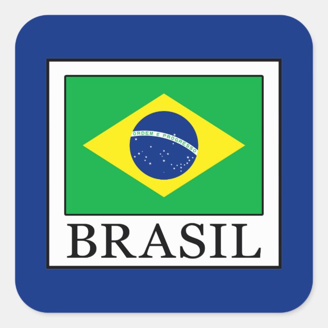 Sticker Carré Brasil (Devant)