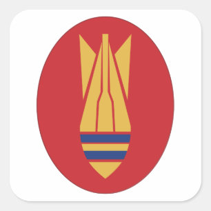 Sticker Carré British EOD