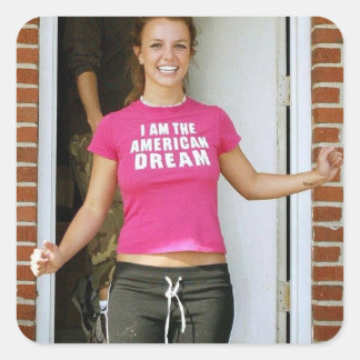Sticker Carré Britney