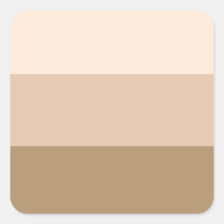 Sticker Carré Brown Ombre strié