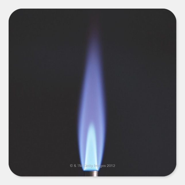 Sticker Carré Brûleur à gaz (Devant)