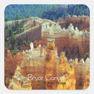 Sticker Carré Bryce Canyon