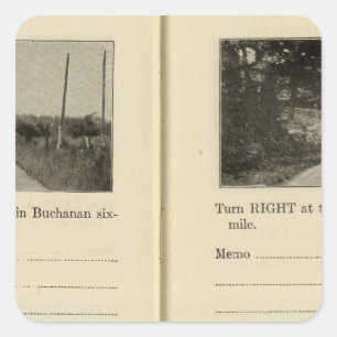 Sticker Carré Buchanan, New York