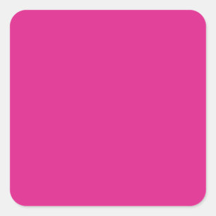 Sticker Carré BUDGET CERISE ROSE Mariage Moderne Core