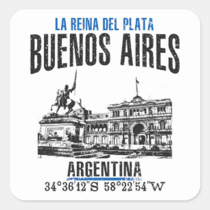Sticker Carré Buenos Aires