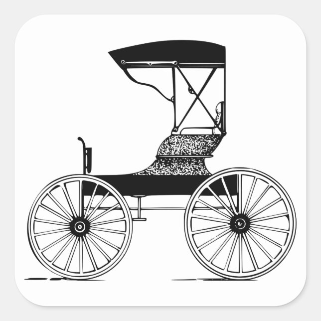 Sticker Carré Buggy (homonymie) (Devant)