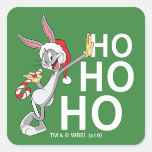 Sticker Carré BUGS BUNNY™ Avec Sucre de canne