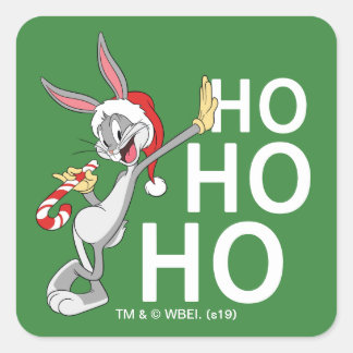 Sticker Carré BUGS BUNNY™ Avec Sucre de canne