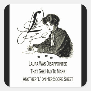 Sticker Carré Bunco Loser