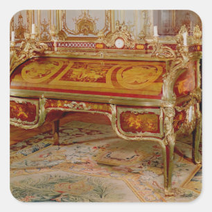 Sticker Carré Bureau du Roi par Oeben et Riesener
