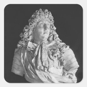 Sticker Carré Buste de Louis XIV 1679