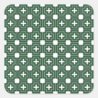 Sticker Carré C&S Green