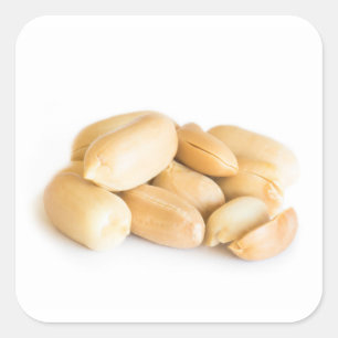 Sticker Carré cacahuètes