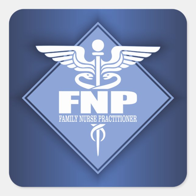 Sticker Carré Cad FNP (diamant) (Devant)