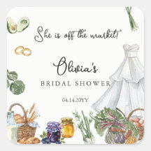 cadeau de Baby Shower de la fermière hors marché