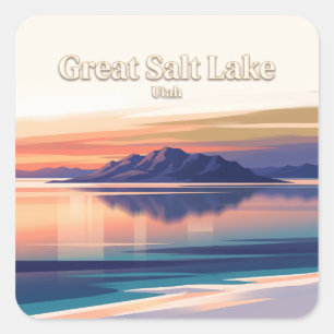Sticker Carré Cadeau de Tooele Utah