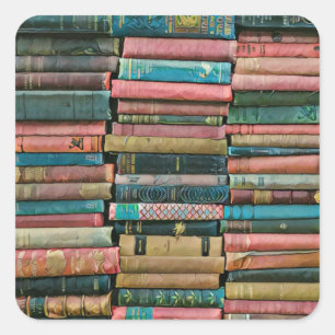 Sticker Carré Cadeaux bibliothécaires pour elle