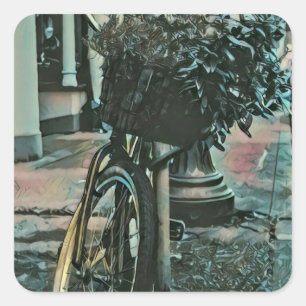 Sticker Carré Cadeaux pour cyclistes 2022