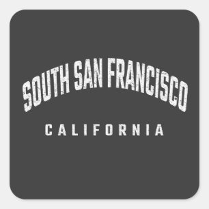Sticker Carré Californie du Sud San Francisco