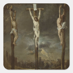 Sticker Carré Calvaire