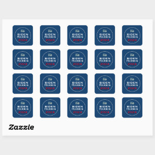 Sticker Carré Campagne Biden Harris 2024