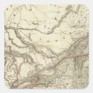 Sticker Carré Canada 11