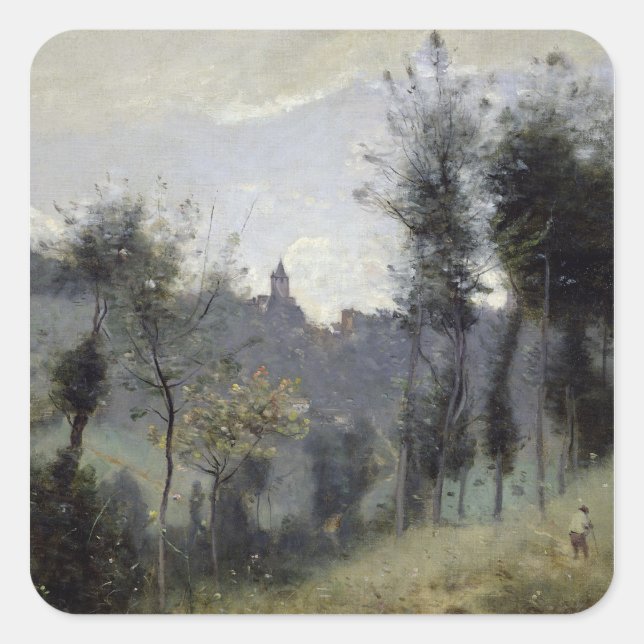 Sticker Carré Canteleu près de Rouen (Devant)