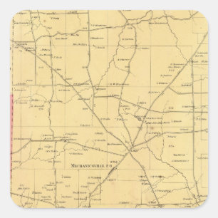 Sticker Carré Canton d'Irwin