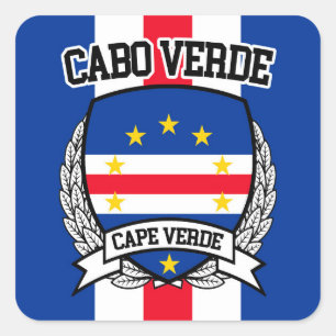 Sticker Carré Cap-Vert