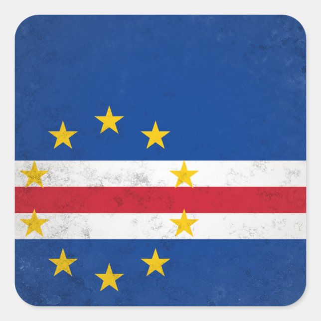 Sticker Carré Cap-Vert (Devant)