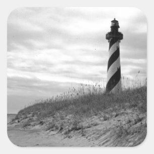 Sticker Carré Cape Hatteras Lighthouse