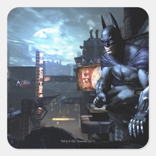 Sticker Carré Capture d'écran AC 18 (Devant)