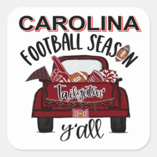 STICKER CARRÉ CAROLINA TAILGATIN