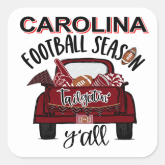 STICKER CARRÉ CAROLINA TAILGATIN