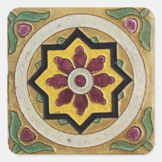 Sticker Carré Carreau vintage