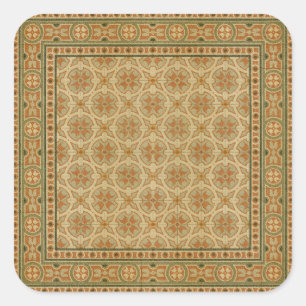 Sticker Carré Carreaux de mosaïque italienne décoratifs par Visi