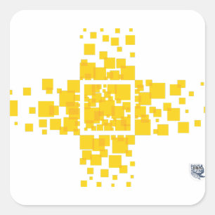 Sticker Carré Carrée