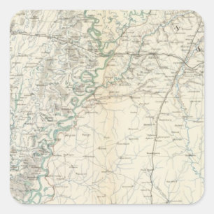 Sticker Carré Carte Gen XX