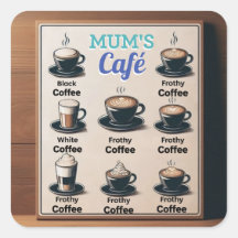 Carte postale Café de maman