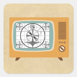 Sticker Carré Carte-test principale indienne