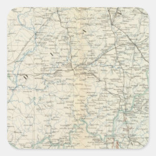 Sticker Carré Carte XVI de GEN