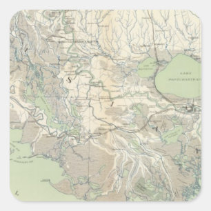 Sticker Carré Carte XXI de GEN