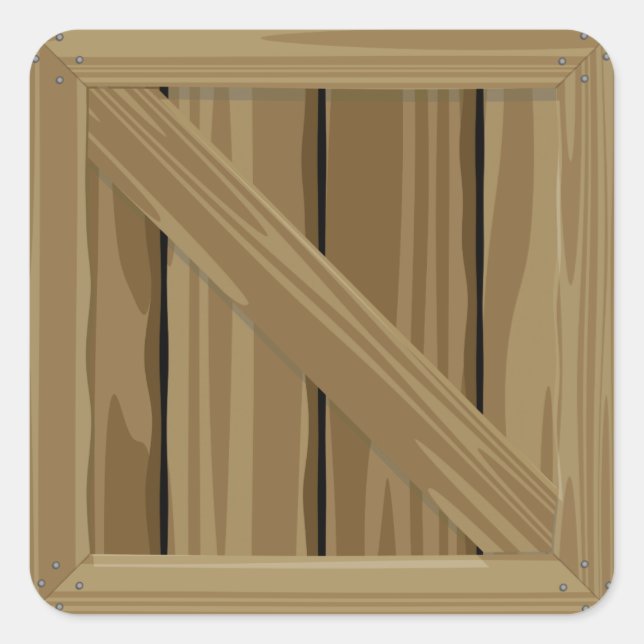 Sticker Carré Carton (Devant)