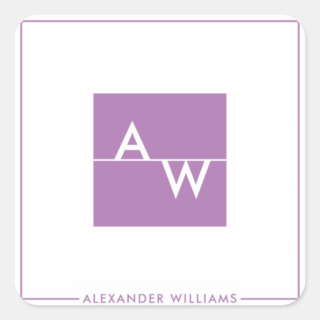 Sticker Carré Case Formelle (Devant)