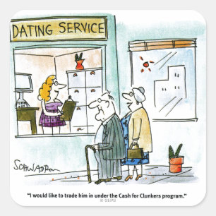 Sticker Carré Cash for clunkers