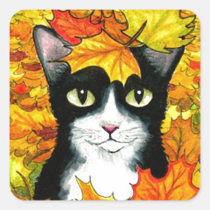 Sticker Carré cat 447