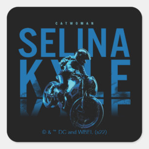 Sticker Carré Catwoman Selina Kyle