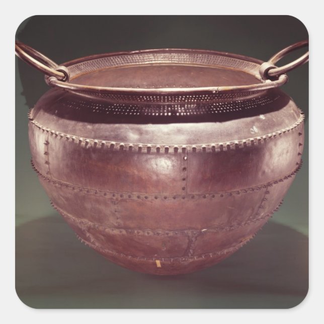 Sticker Carré Cauldron, de Castlederg, comté de Tyrone (Devant)