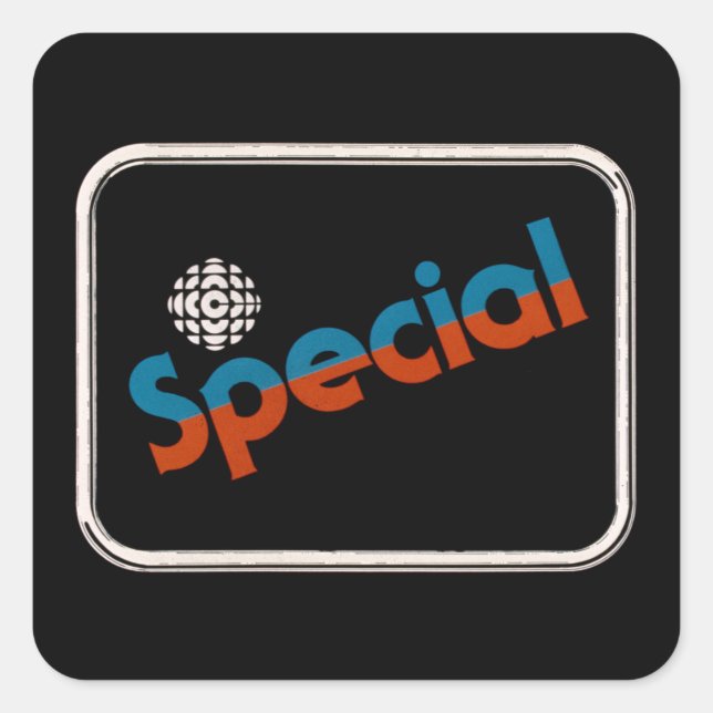 Sticker Carré  CBC Special - Habillage promotionnel (1978) (Devant)