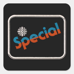 Sticker Carré  CBC Special - Habillage promotionnel (1978)